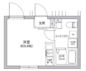 ベルシードステアー亀戸の物件間取画像